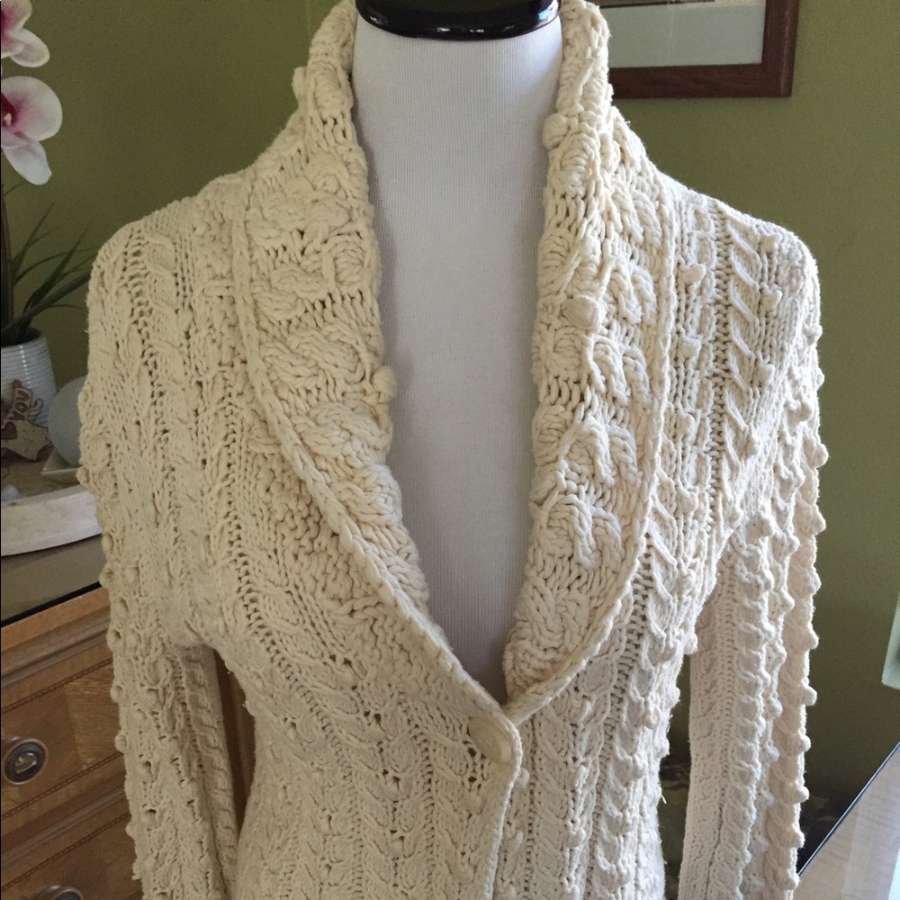 DKNY City Cable Knit Sweater